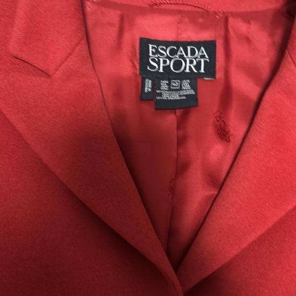 ESCADA Sport blazer wool red - Picture 2 of 3